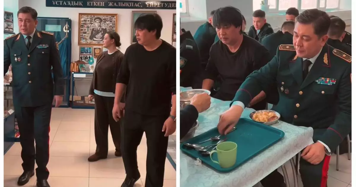  Бүркіт пен Айша қостанайлық курсанттардың қонағы болды (ВИДЕО) 