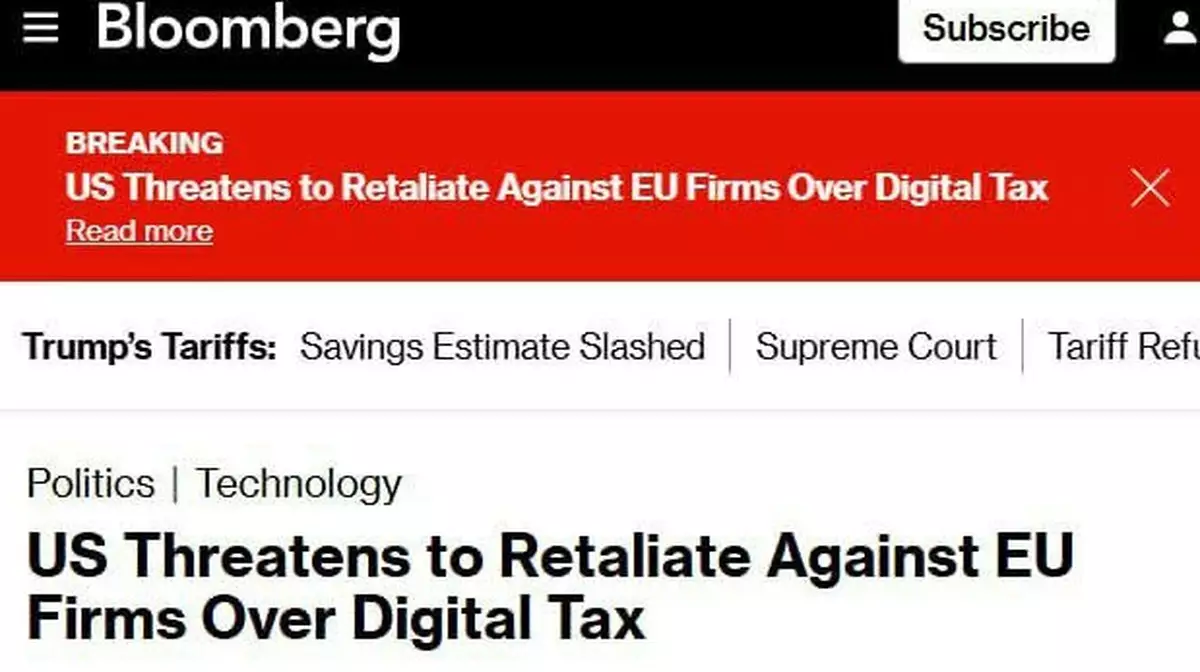 США пригрозили ЕС ответными мерами из-за налогов на американские IT-компании
