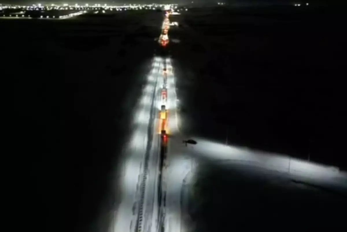 В области Абай полиция перешла на усиленный режим работы из-за непогоды