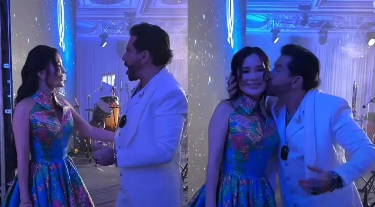 Айгерім Қалаубаева әнші Авраам Руссомен көзге түсті (ВИДЕО)