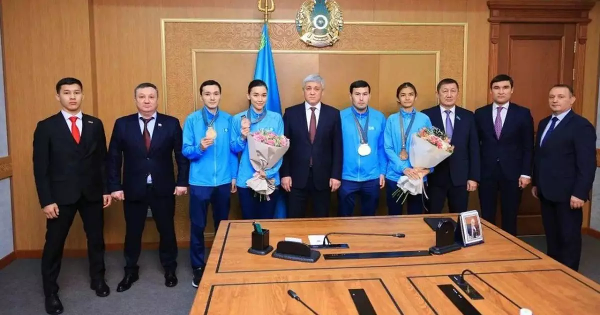  Қарағанды облысында Сурдлимпиада жүлдегерлеріне сыйақы берілді 