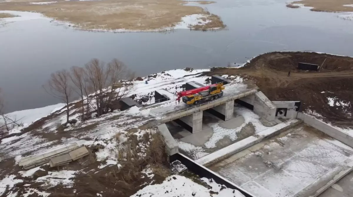 В Акмолинской области обновляют инфраструктуру для защиты от паводков