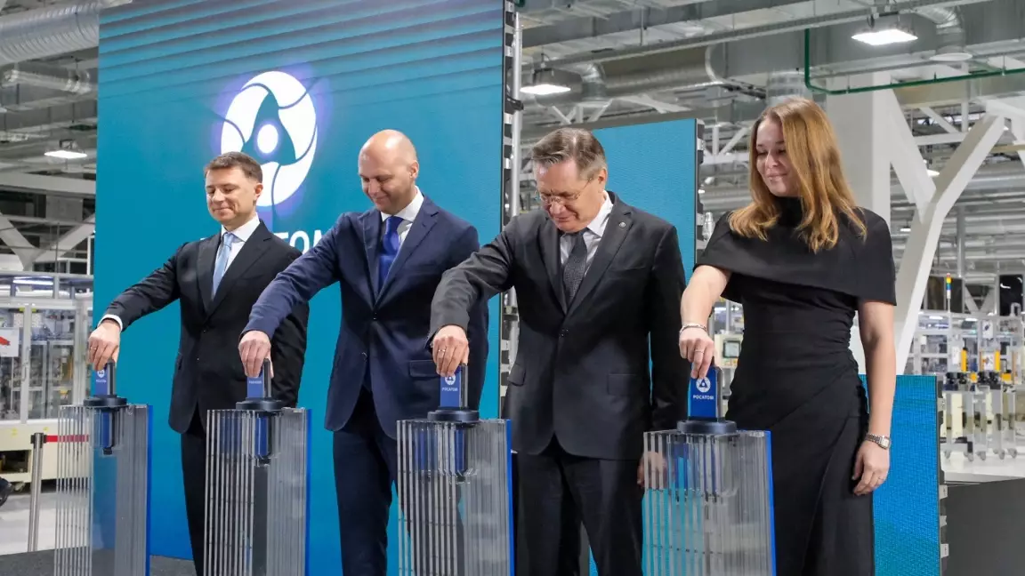 «Росатом» Ресейде литий энергиясын сақтайтын алғашқы «гигафабриканы» іске қосты