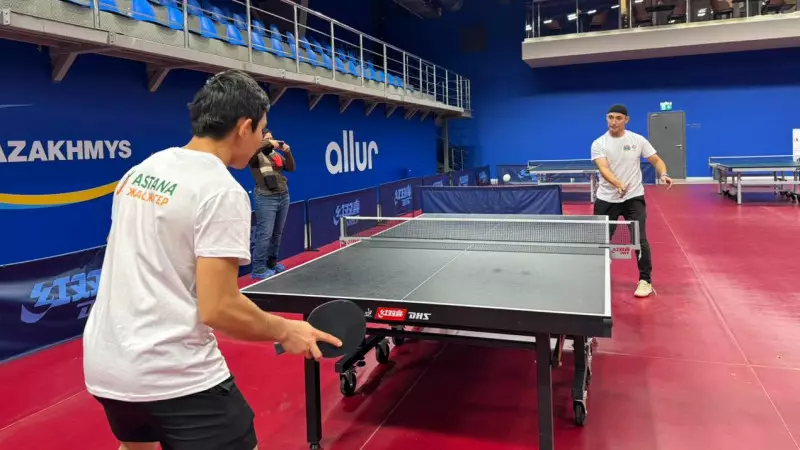 Астанада NEET санатындағы жастар үстел теннисінде бақ сынады