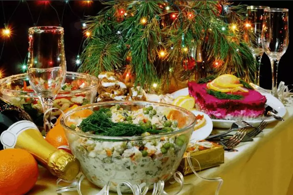 Новогодний стол в Казахстане 2025: стоимость выросла до 70 000 тенге