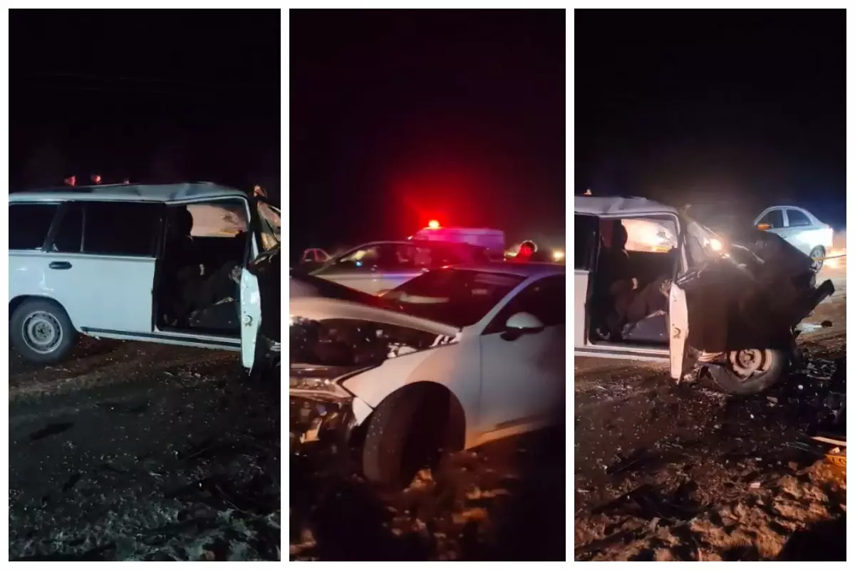 Батыс Қазақстан облысында  жантүршігерлік жол апатынан 3 адам қаза тапты (видео)