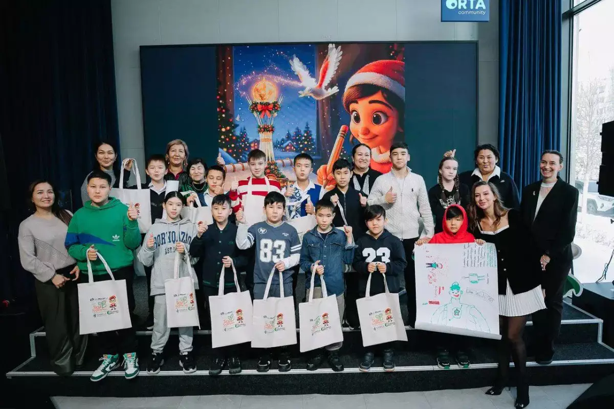 В Астане школьник презентовал серию экологических сказок