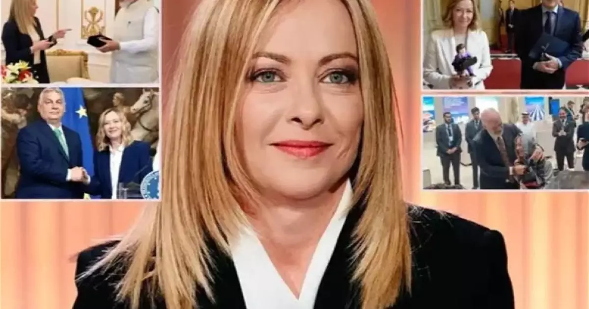  Италия премьер-министрі Джорджа Мелони әлемдік көшбасшылардан алған сыйлықтарын сатылымға шығармақ 