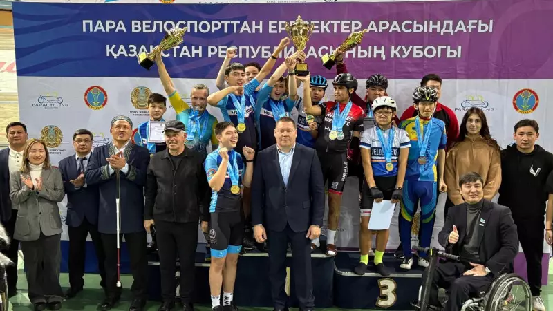 Астана қаласы пара велоспорттан ел чемпионатында үздік атанды