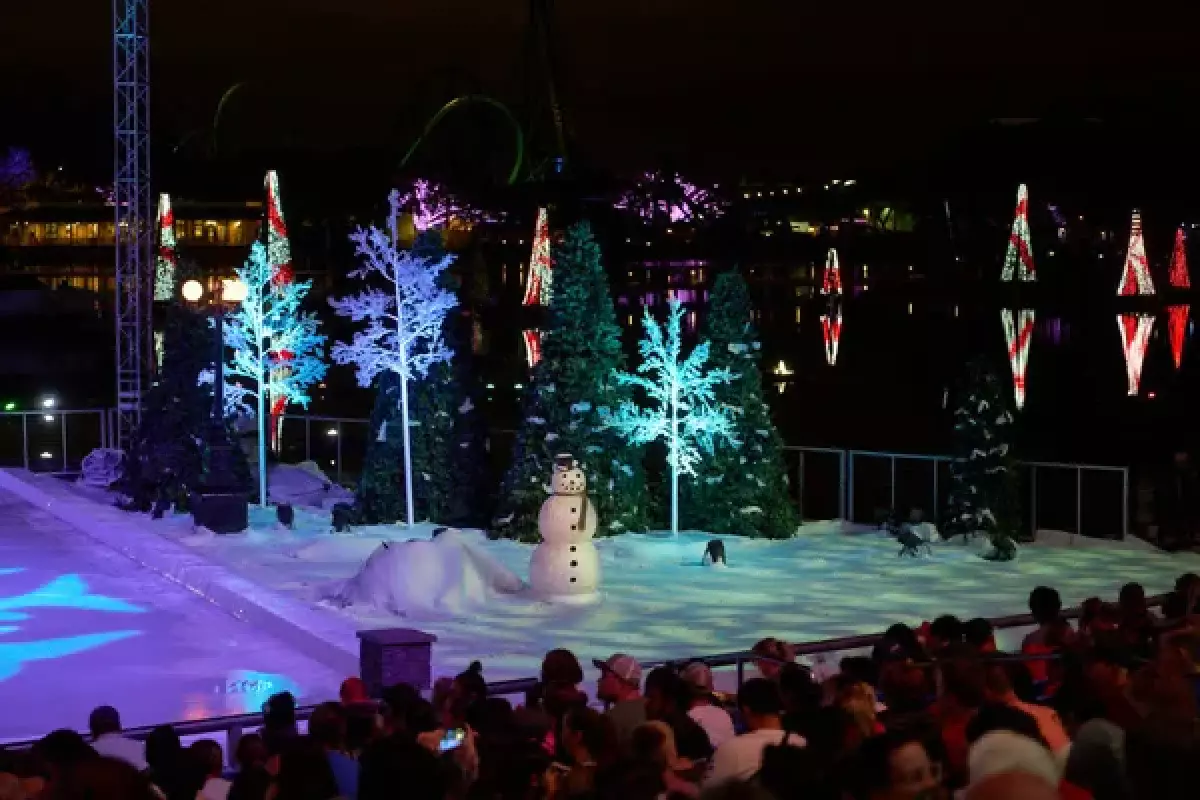 Крупнейший в мире ледово-снежный тематический парк открылся в Китае