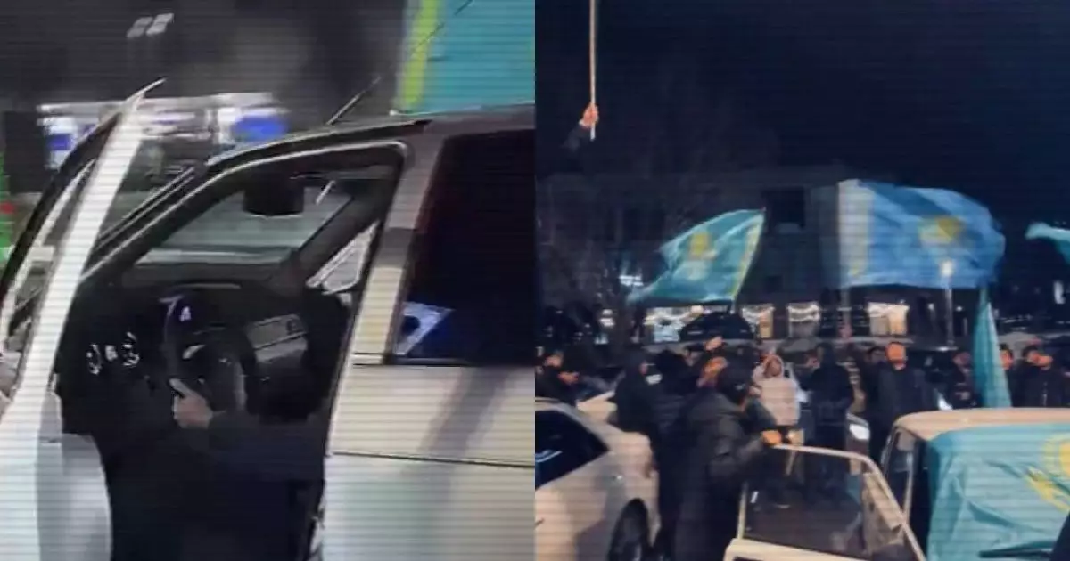  Полиция көлікті Мемлекеттік тумен безендіру жайында үндеу жасады 