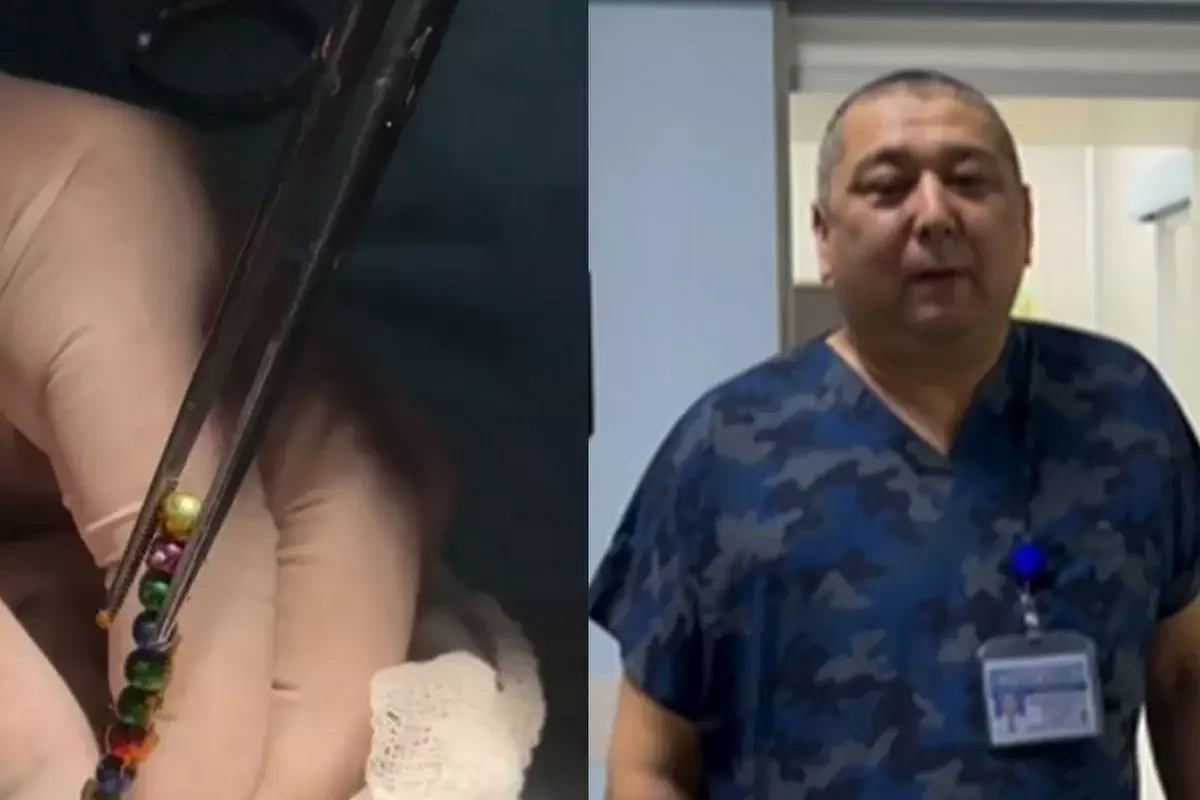 Проглотившего 16 магнитов трехлетнего мальчика спасли хирурги в Шымкенте (ВИДЕО)