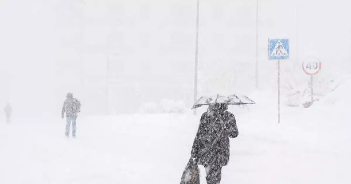   Қар жауып, көктайғақ болады: 18 желтоқсанға ауа райы болжамы   