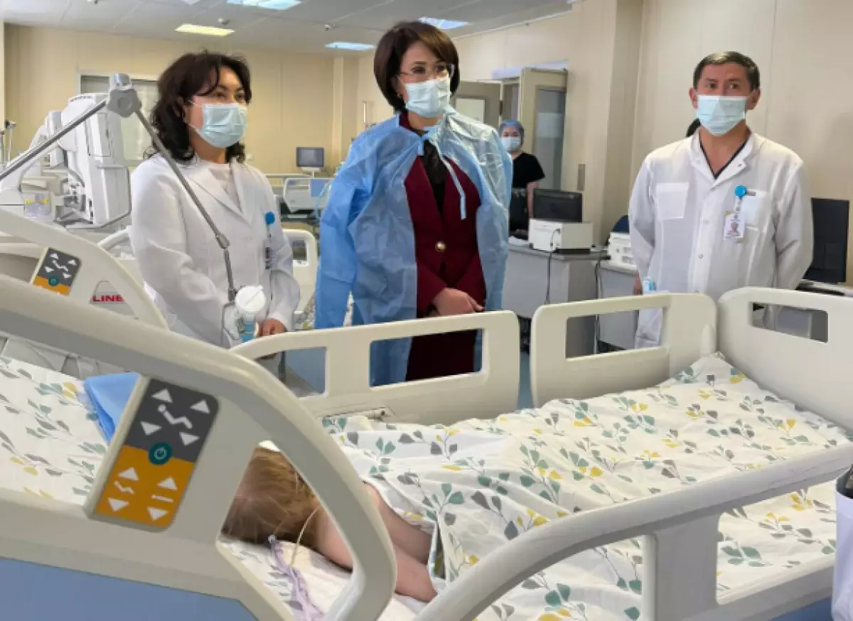 В Минздраве рассказали о состоянии двухлетней Алисы из Жезказгана