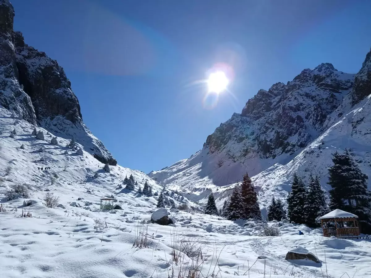 Погода в Алматы с 22 по 28 декабря 2025