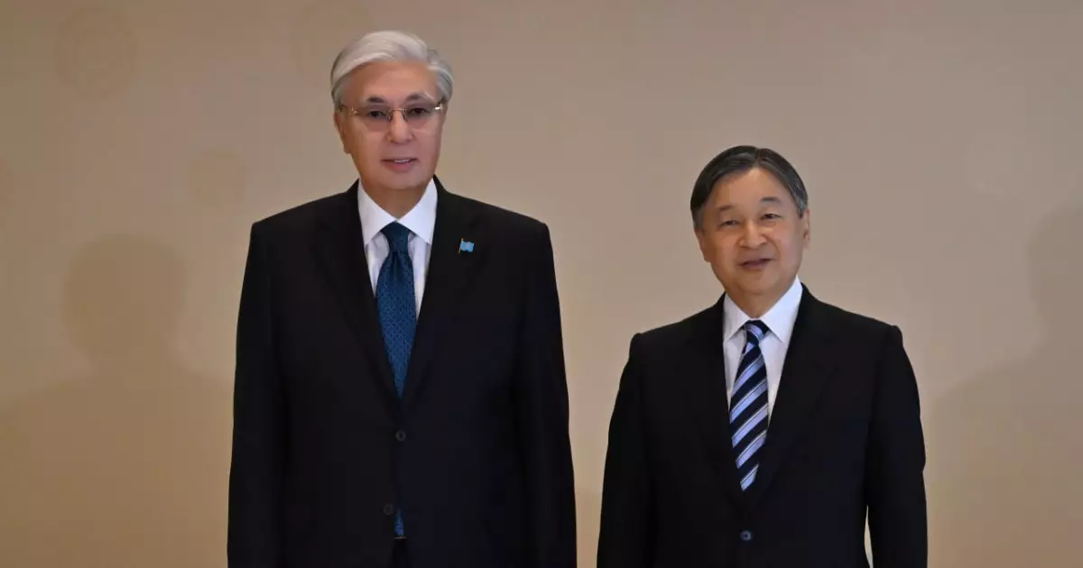   Мемлекет басшысы Жапония Императоры Нарухитомен кездесті   