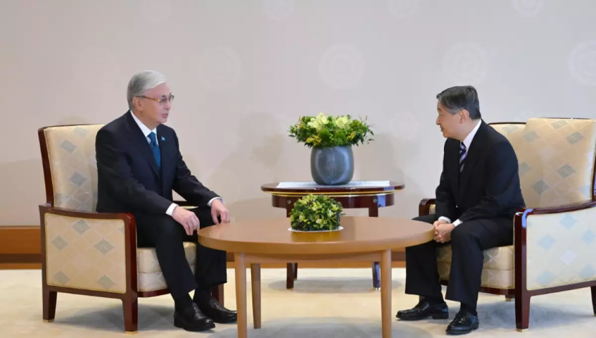 Қасым-Жомарт Тоқаев Жапония Императоры Нарухитомен кездесті