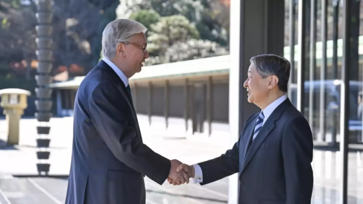 Тоқаев Жапония Императорының сарайына барды