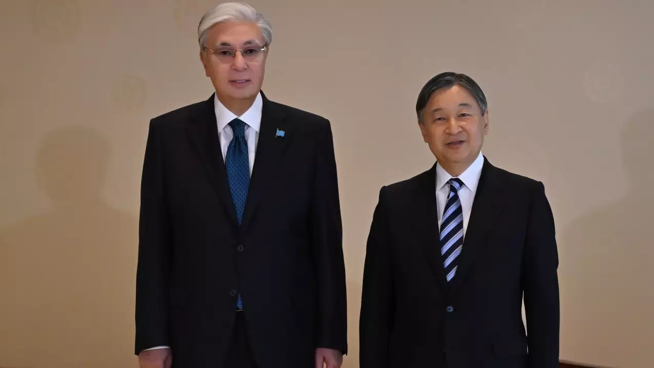 Тоқаев Жапония Императоры Нарухитомен кездесті