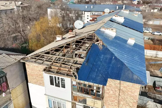 Шатырсыз қалды: Қонаев қаласында төтенше жағдай жарияланды