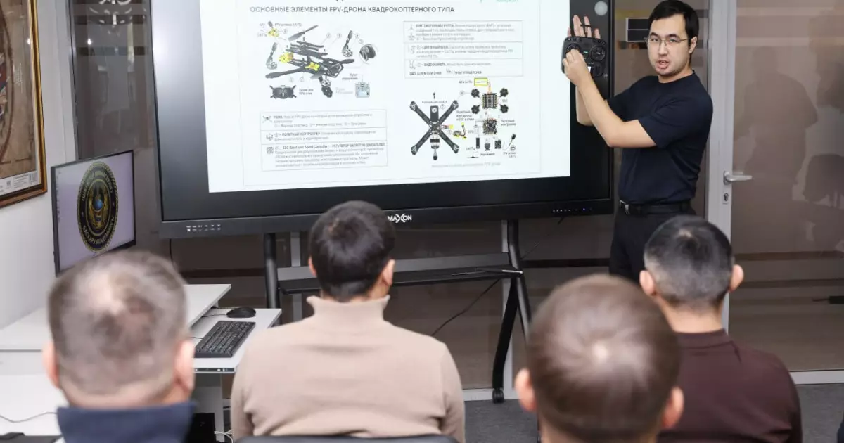   Ұлттық ұланның «Бүркіт» арнайы жасағы FPV дрондарды игеруде   