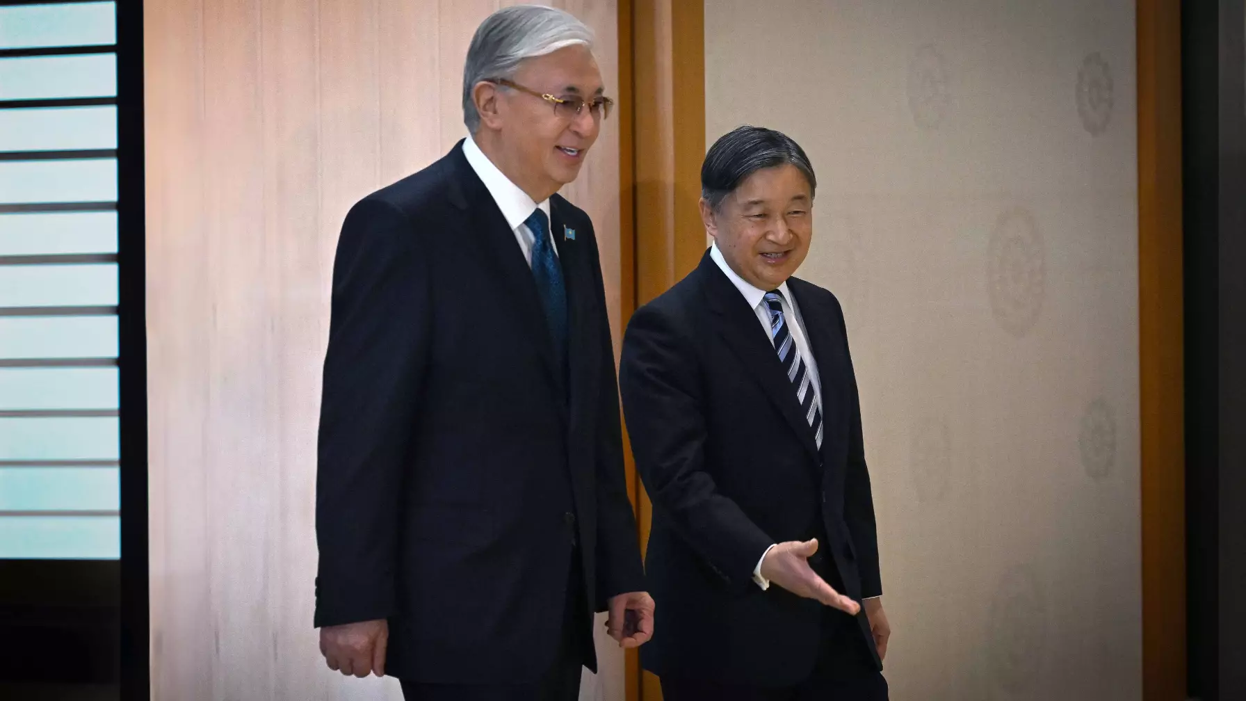 Мемлекет басшысы Жапония Императоры Нарухитомен кездесті