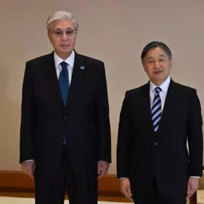 Президент Казахстана встретился с Императором Японии Нарухито