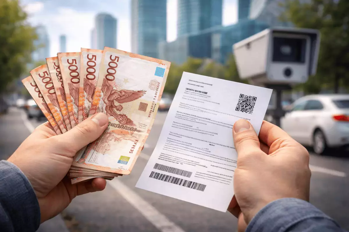 Штрафы в Казахстане в 2026 году: за что будут наказывать, на сколько и кому положена скидка 50%