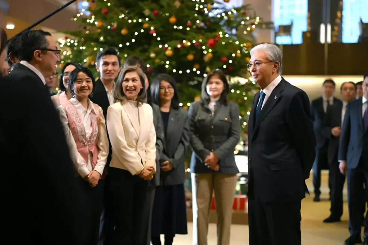 Касым-Жомарт Токаев провел встречу с соотечественниками, работающими в Японии