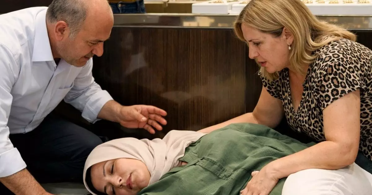  Алтынның бағасын естіген әйел дүкеннің ішінде есінен танып қалды (ВИДЕО) 