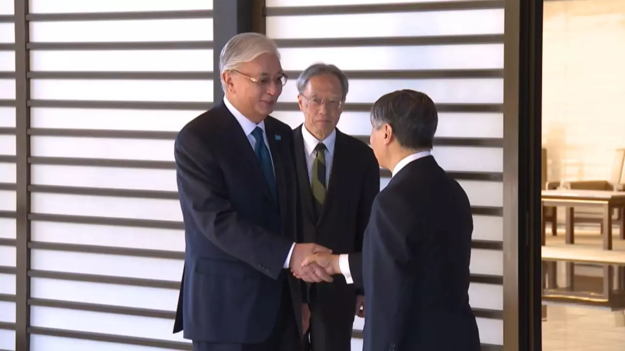 Қ. Тоқаев пен Император Нарухито жылы қоштасты