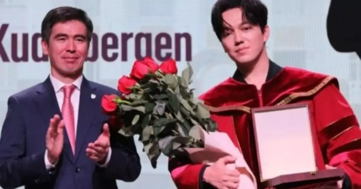  Димаш Құдайберген профессор атанды 