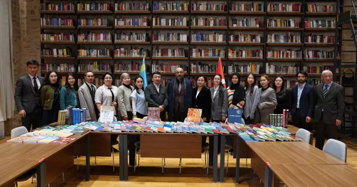   Ыстамбұлдың ең ірі кітапханасында алғаш рет Қазақстанның ғылыми-әдеби бұрышы ашылды   