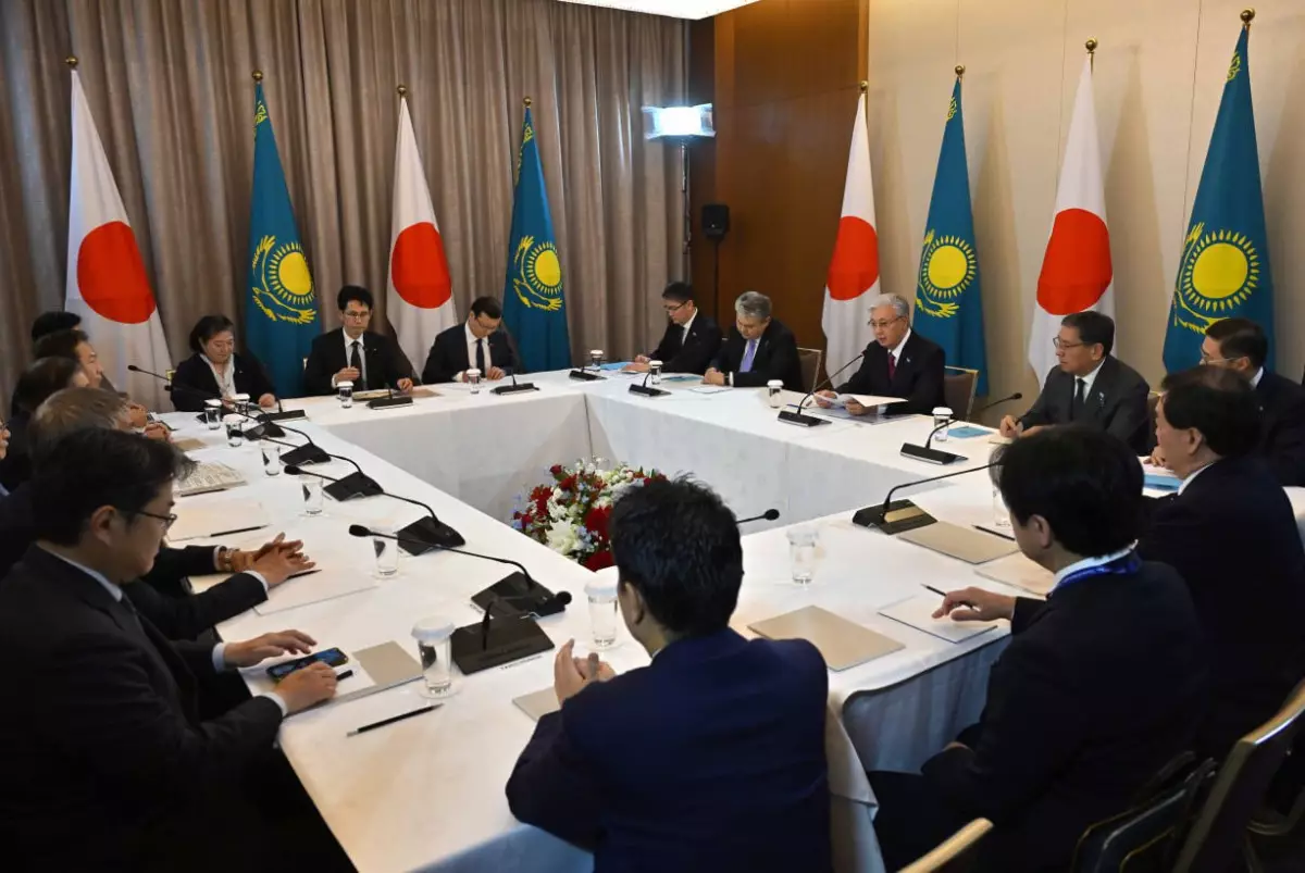 Токаев встретился с членами Японской парламентской лиги дружбы с Казахстаном