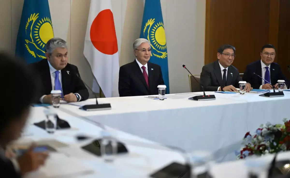 Мемлекет басшысы Жапония Парламентінің Қазақстанмен достық лигасы мүшелерімен кездесті