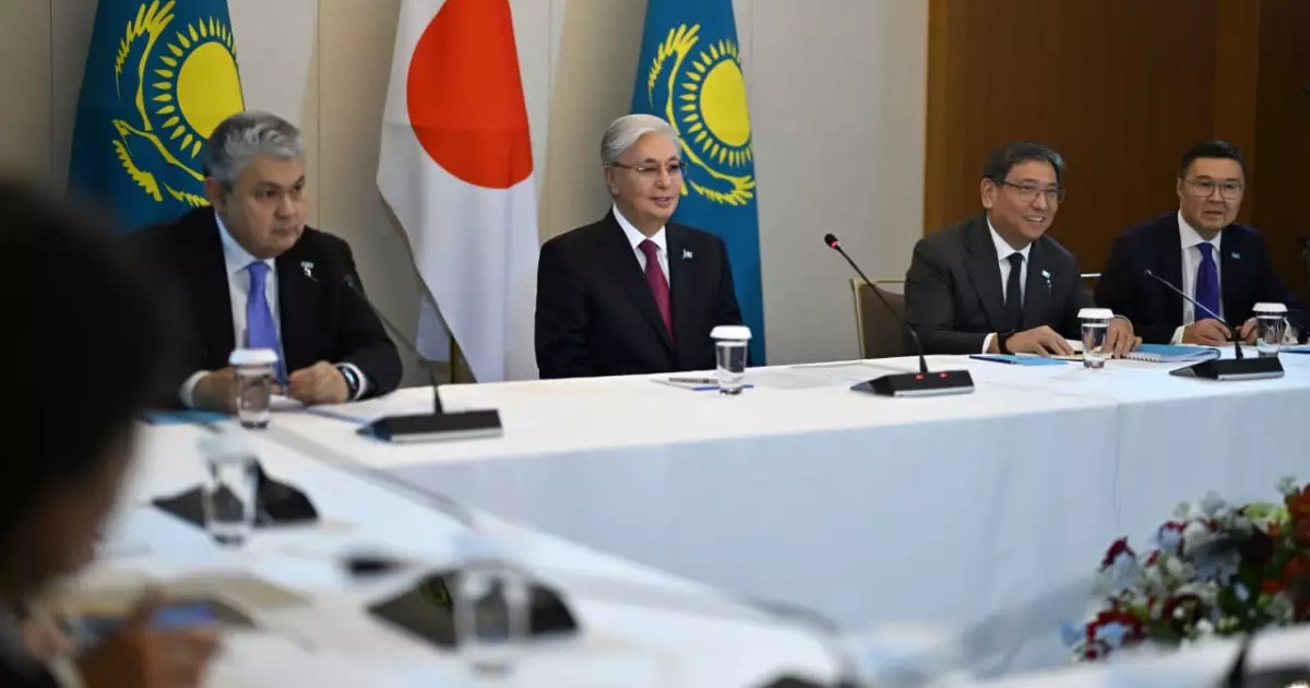   Жапония мен Қазақстанның тауар айналымы 2 миллиард долларға жетті   