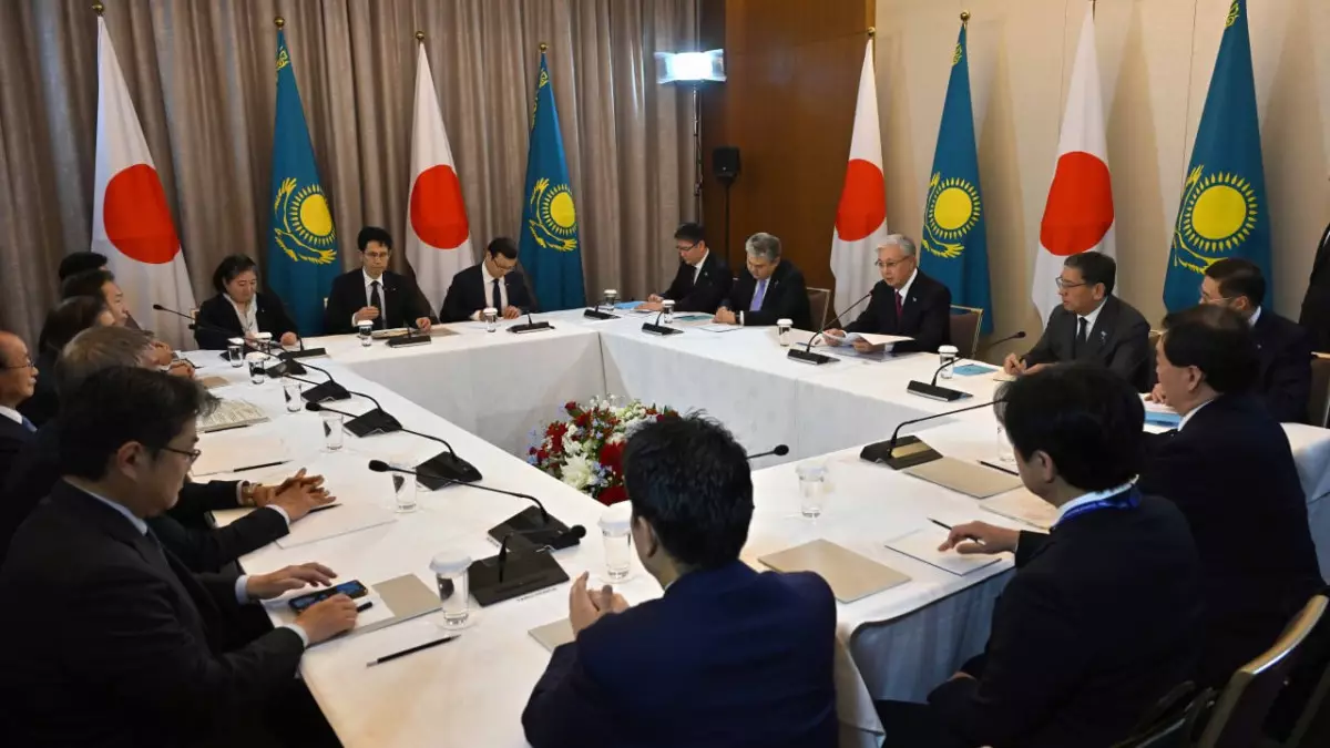 Тоқаев Жапониямен серіктестіктің жаңа бағыттарын атады