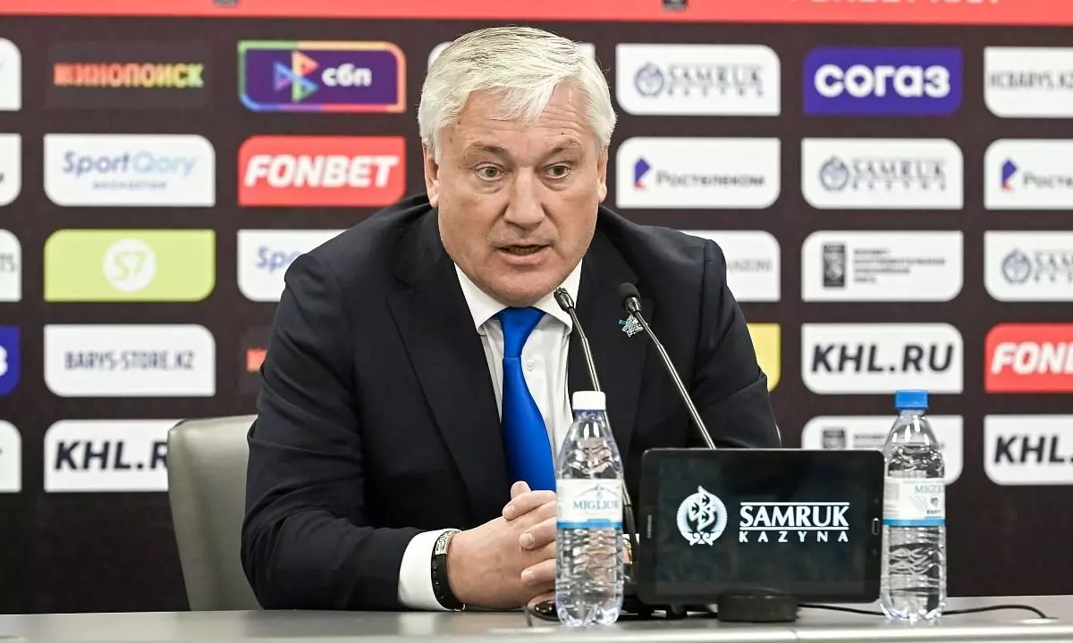 Тренер «Барыса» возглавит команду лучших хоккеистов КХЛ