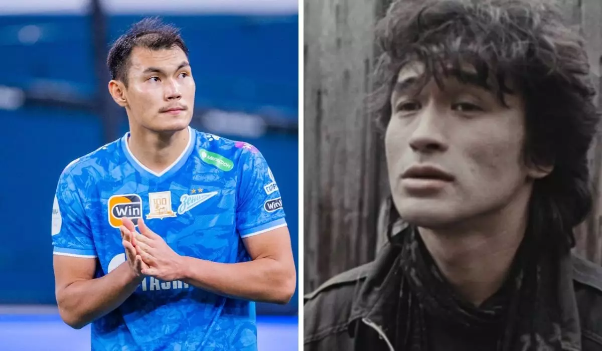 Капитан сборной Казахстана перевоплотился в Виктора Цоя