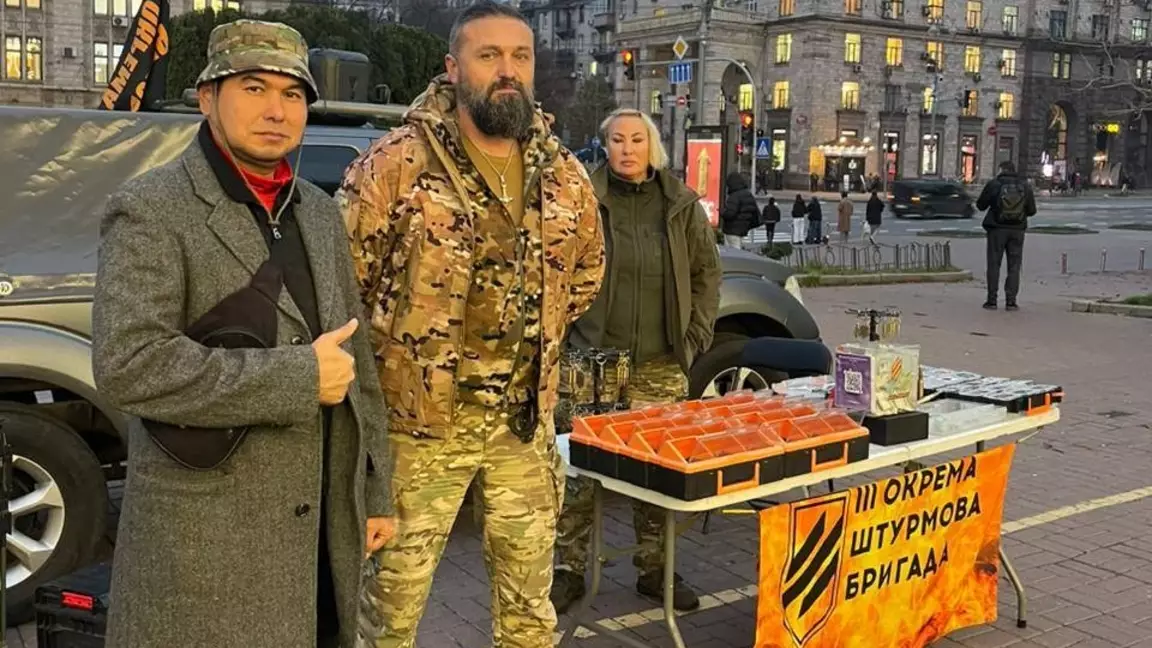 Қазақстандық жігіт соғыс қызып жатқан Украинада ерікті болып жүр