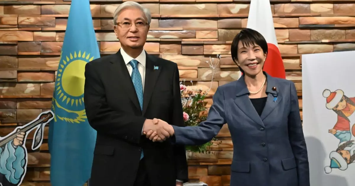   Қасым-Жомарт Тоқаев Санаэ Такаичимен келіссөз жүргізді   