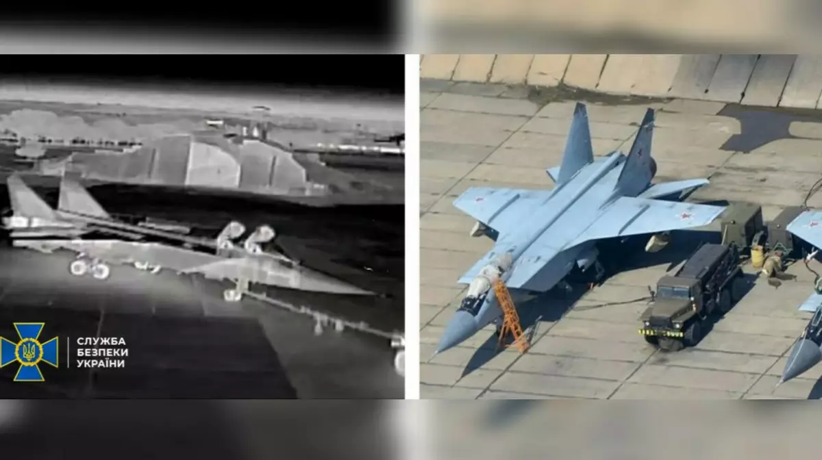 СБУ сообщила об уничтожении МиГ-31 и систем ПВО в Крыму на сумму более $200 млн