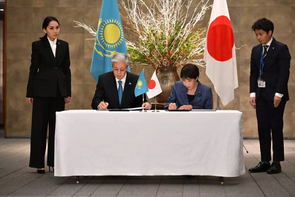 Казахстан и Япония закрепили партнерство 14 соглашениями