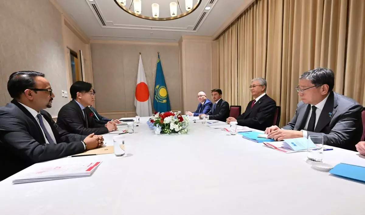 Тоқаев Жапонияда әлемге әйгілі компанияның басшысымен кездесті