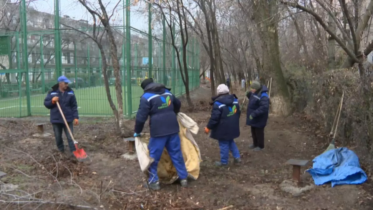 Шымкентте «Таза Бейсенбі» акциясы өтті