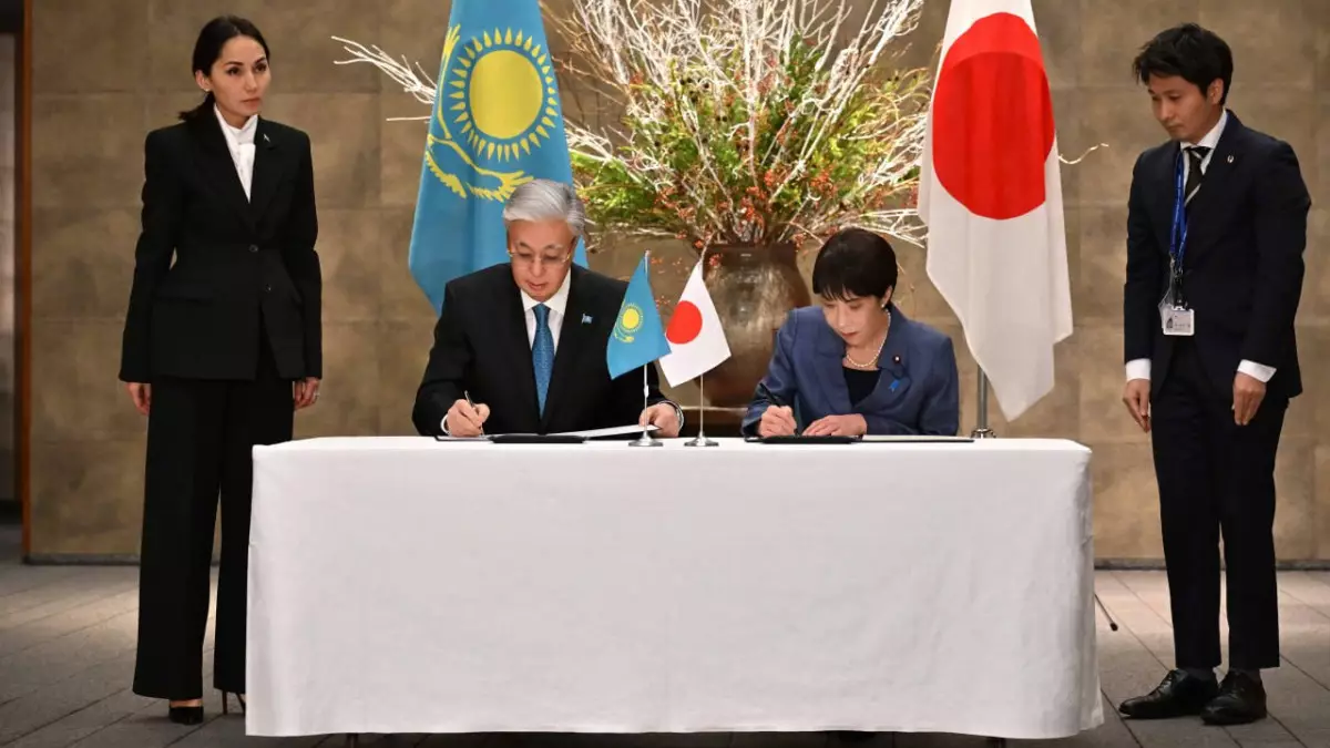 Қазақстан мен Жапония өз әріптестігін 14 стратегиялық келісіммен бекітті