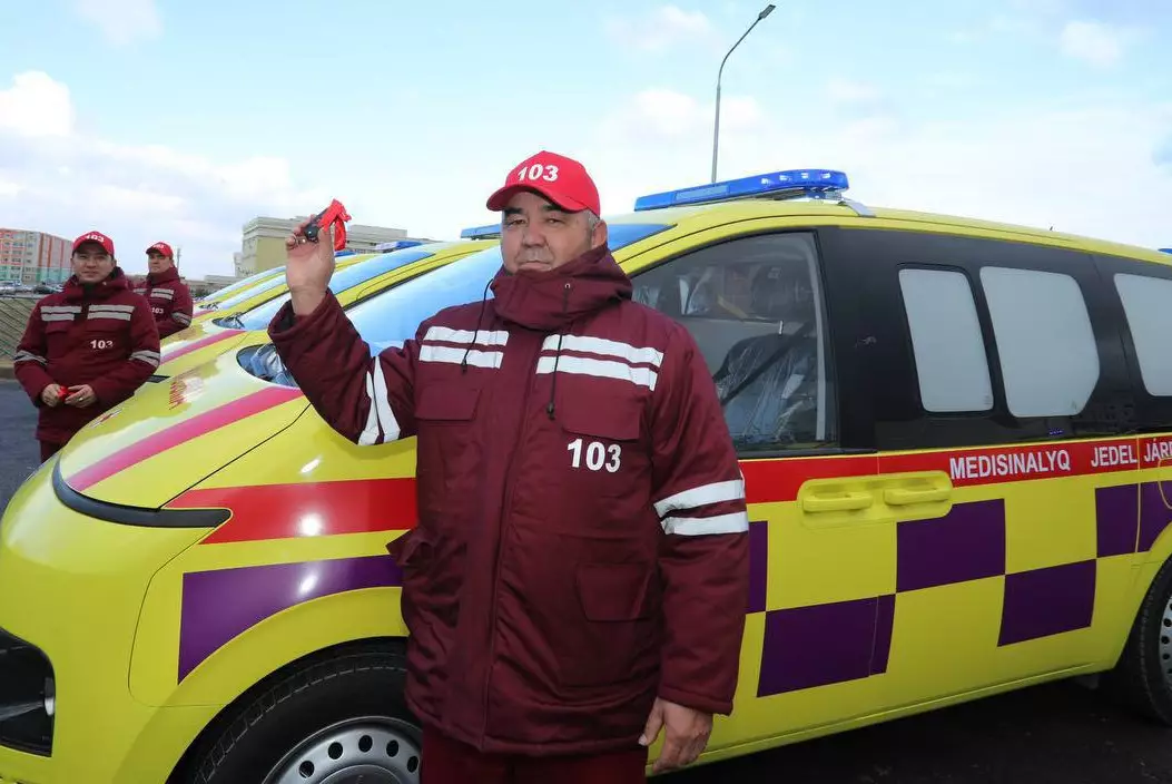 Служба скорой помощи Мангистауской области пополнилась новыми автомобилями