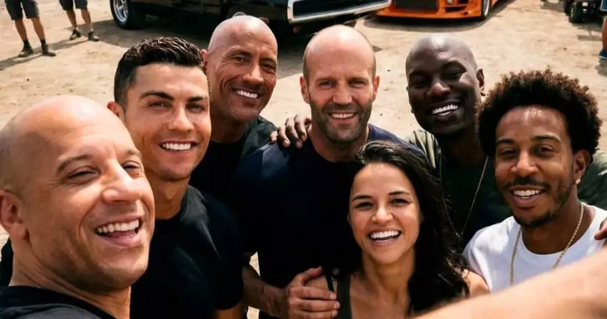  Криштиану Роналду әйгілі «Форсаж» фильміне түседі 