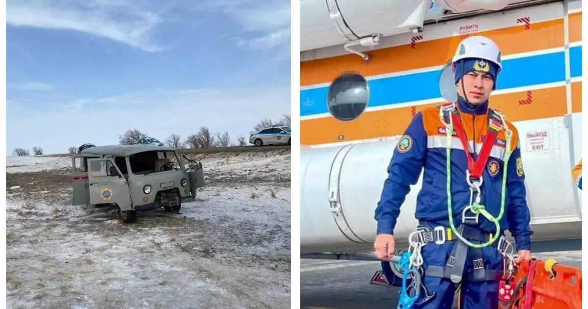  Алматыда құтқарушы жол апатынан қаза тапты 