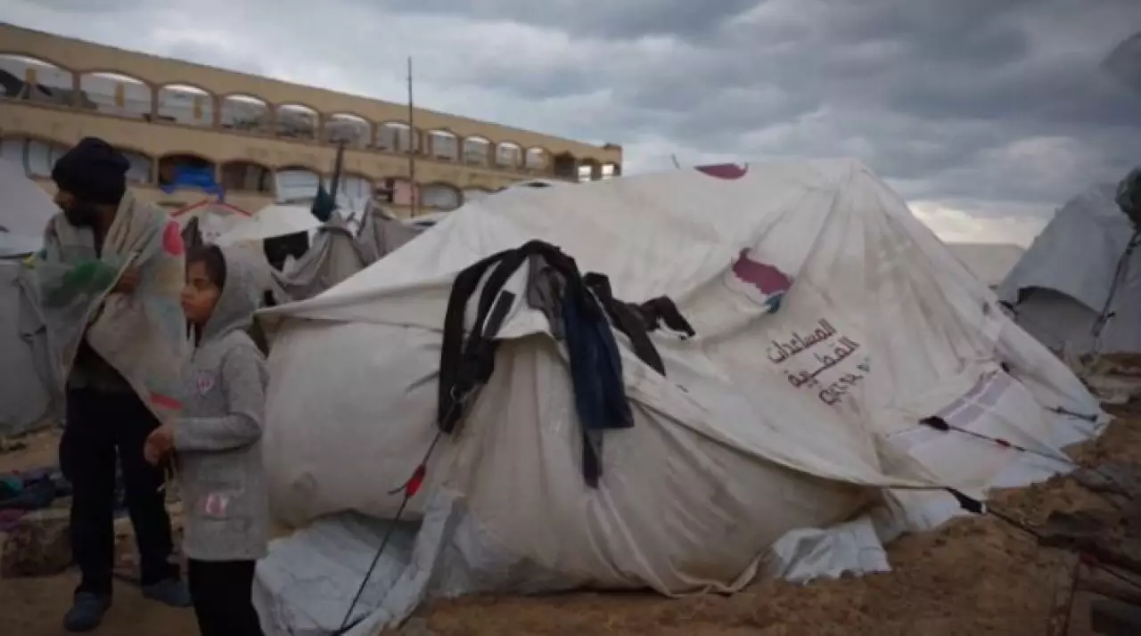 В секторе Газа от холода погибли 17 человек